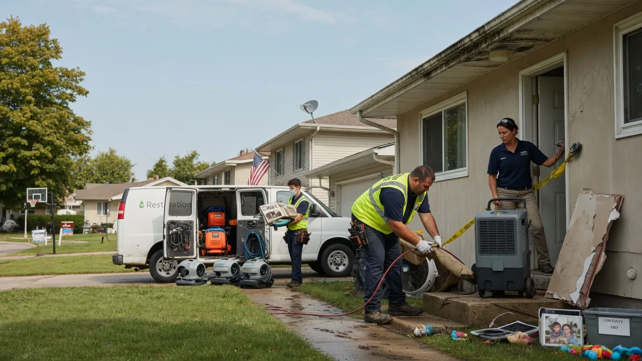Water Damage Restoration in West Liberty, IA near me